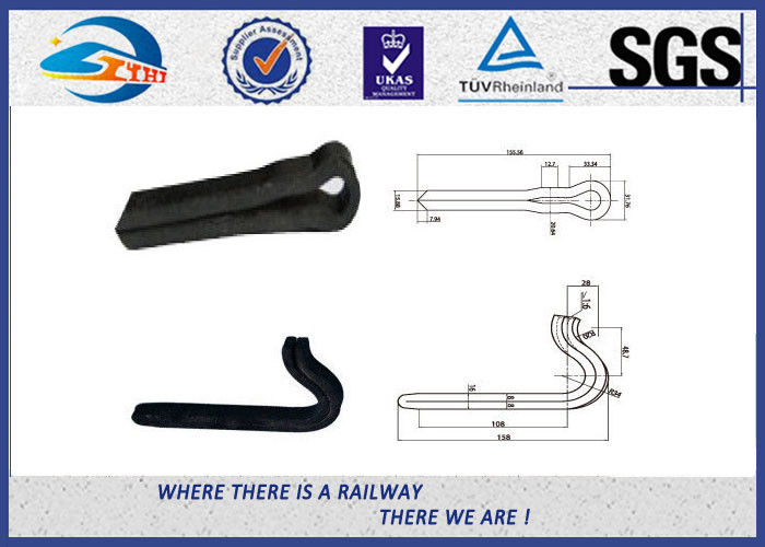 ZhongYue Ground Railroad Track Spikes For Solar Mounting System