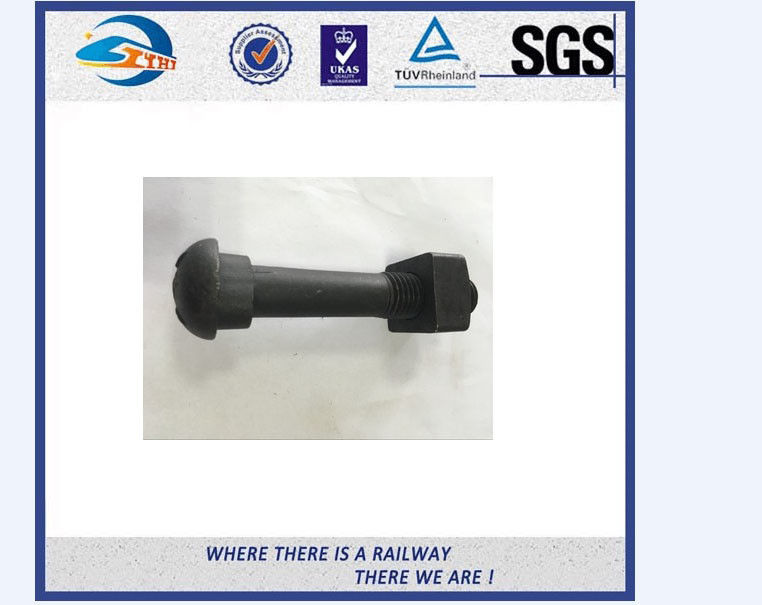 High Tensile Railway Bolt And Nut Grade 10.9 For Minging Rail