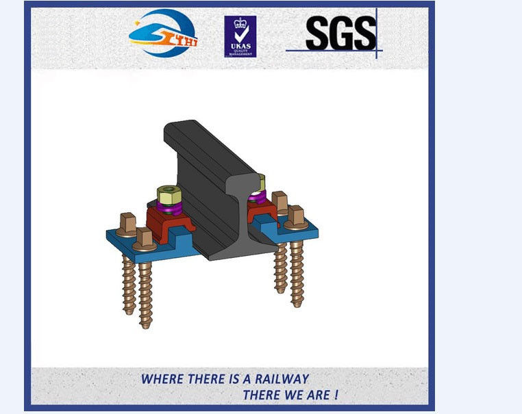 K Type KPO Clamp Rail Fastening System suit various rail tracks