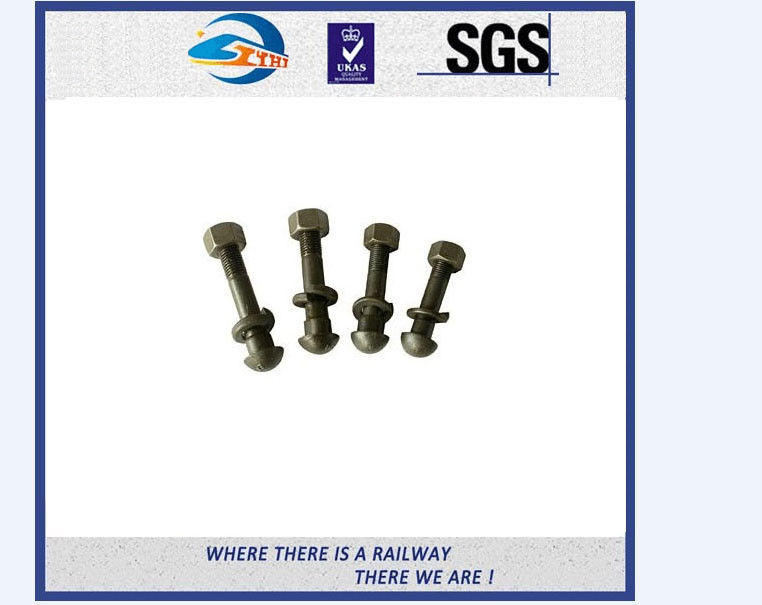 Stainless Steel / Carbon Steel Railway Bolt Hardware And Fasteners ASTM F1852