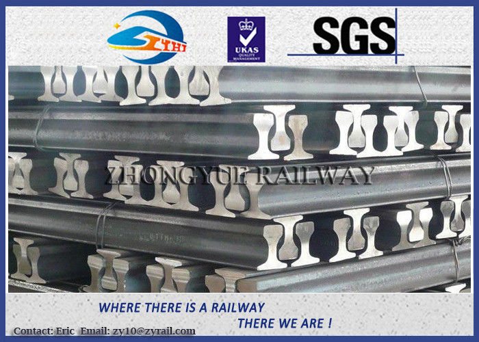 GB6KG GB9KG GB12KG Steel Crane Rail / Gantry Crane Track For Railway Construction