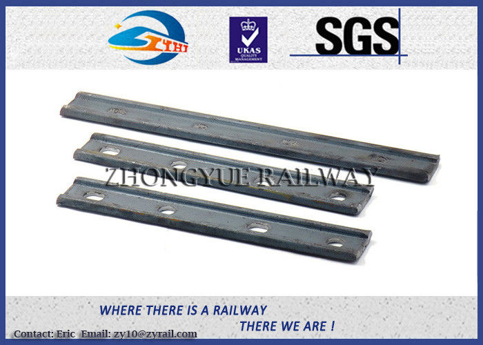 4 Hole 45# 50# Steel Splice Bar Fish Plates In Railway Track With Znic Plated