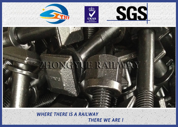 5.6 grade Railway Square Head Bolt & Screw With Plain / HDG treatment